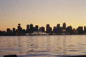 _From the SeaBus_:*Downtown*