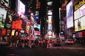 _At Night_:*Times Square*