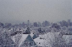 :*Kitsilano in the snow*