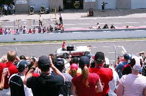Schumacher in Drivers Parade: